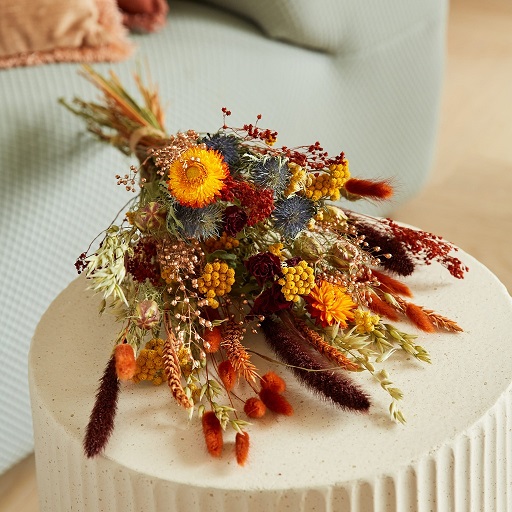 Dried Flowers Field Bouquet - Harvest Sunset