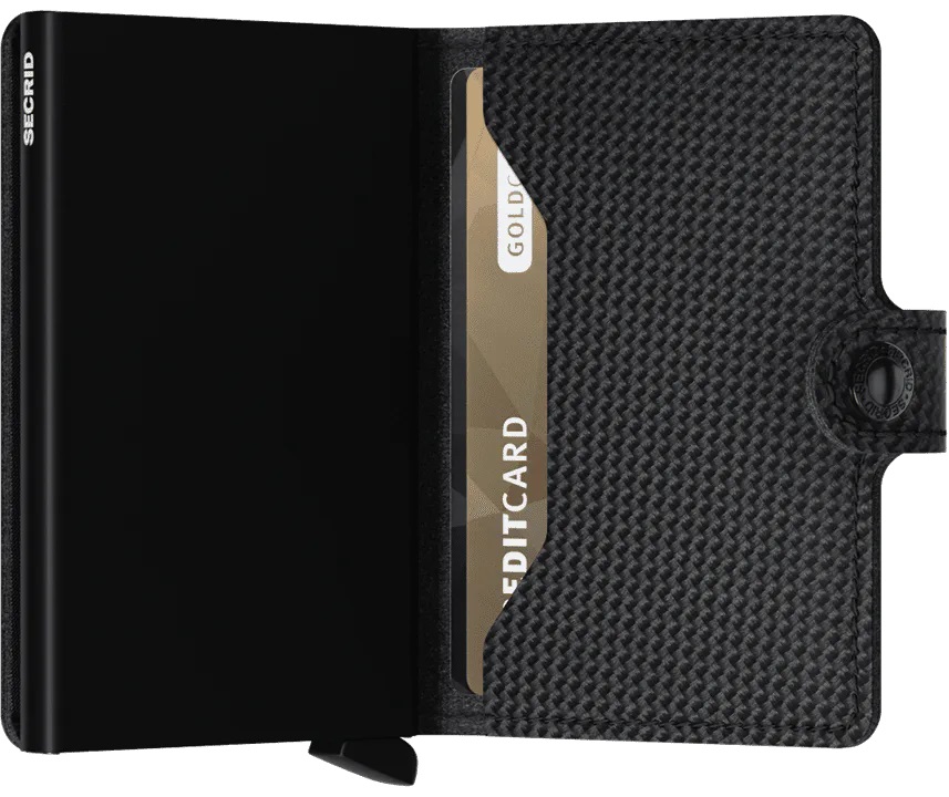 Secrid Miniwallet, Carbon