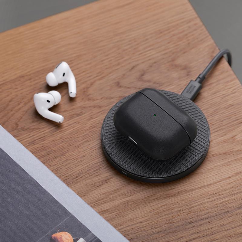 Drop Wireless Charger, Classic Leather