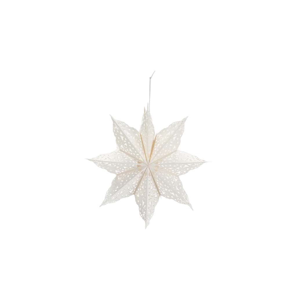 Star Clip White Ornaments