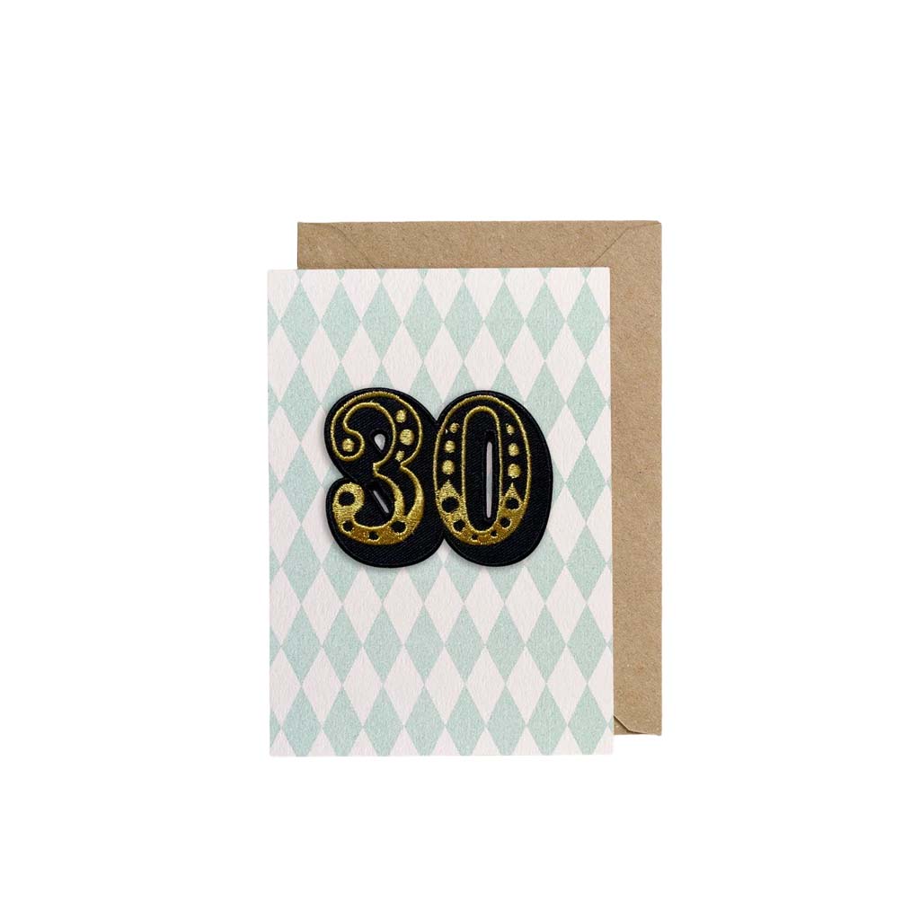 30 Diamond, Birthday Greeting Card