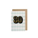 30 Diamond, Birthday Greeting Card