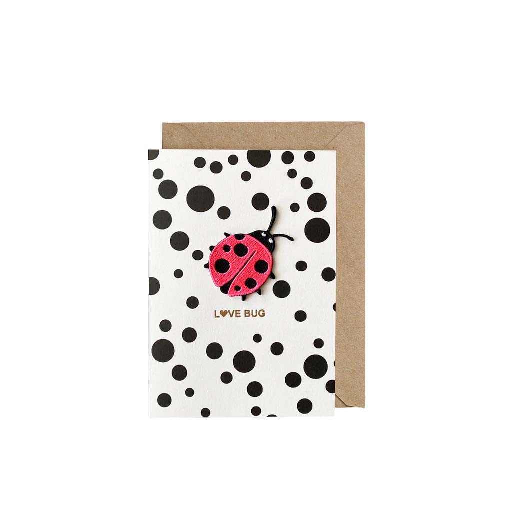 Love Bug, Open Greeting Card