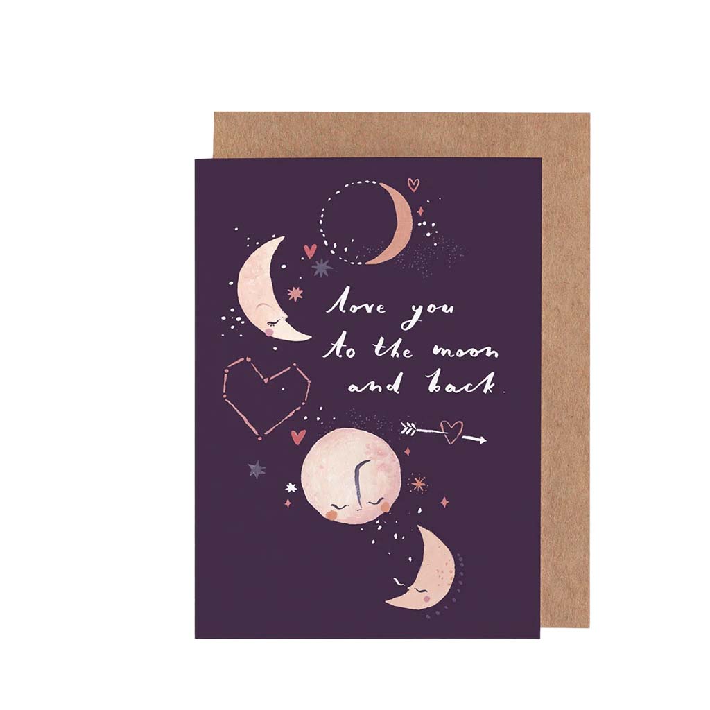 To the Moon and Back, Greeting Card