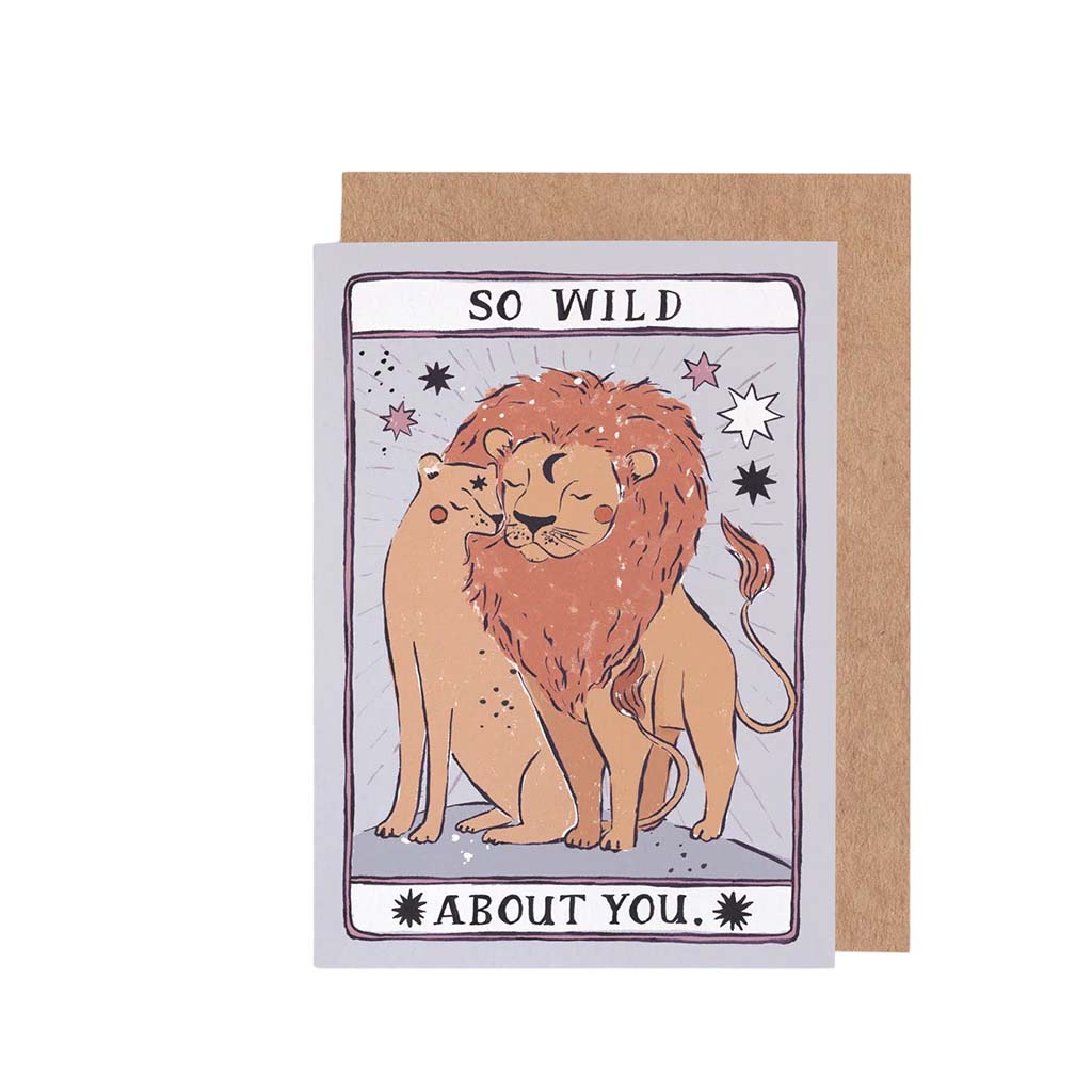 Wild About You, Greeting Card