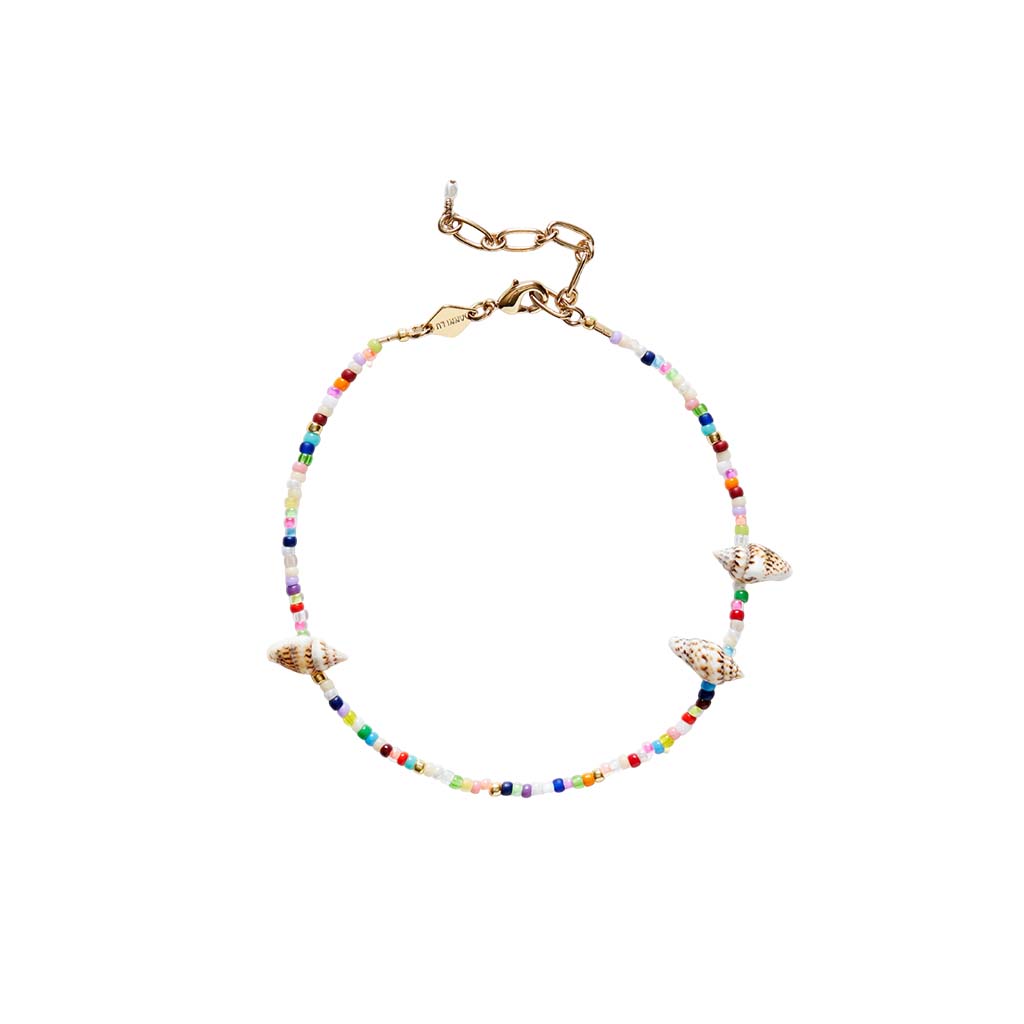 Fiesta Shell Anklet