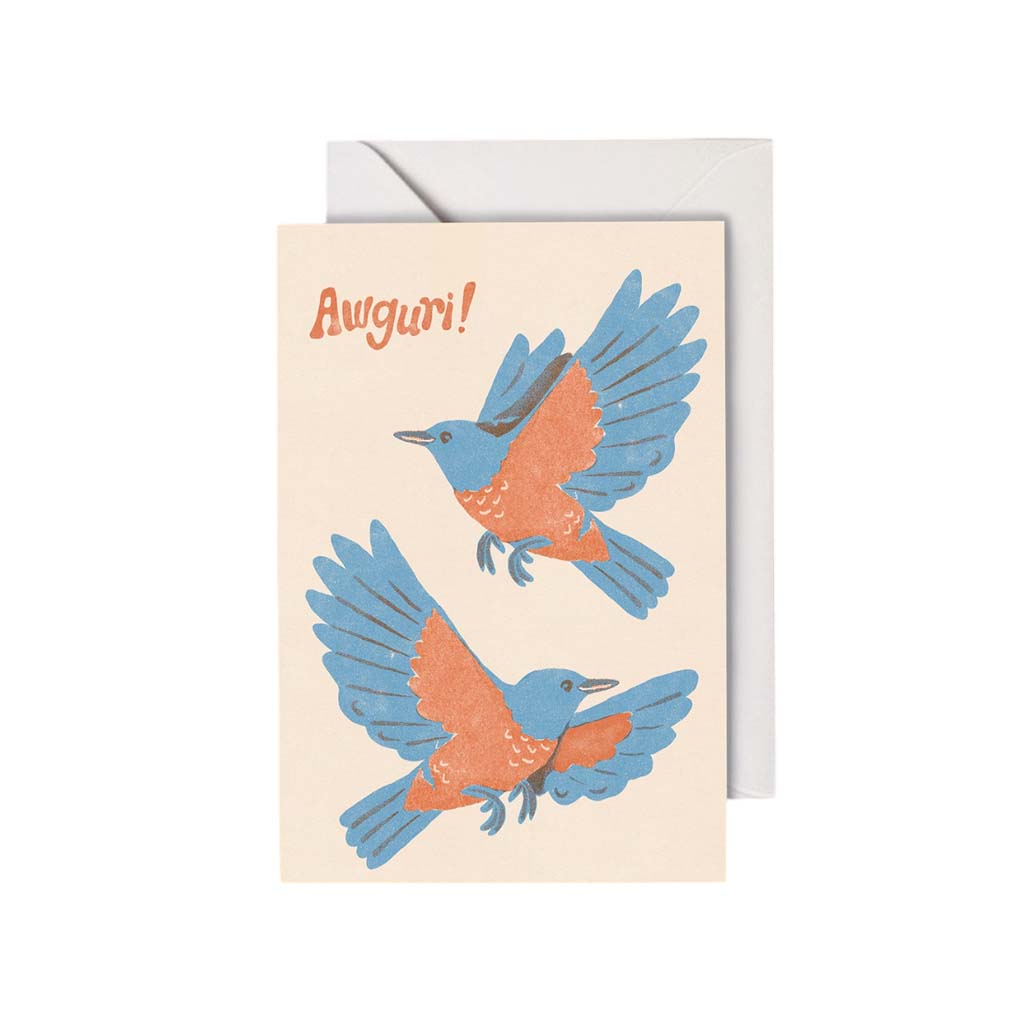 Awguri Merill, Greeting Card