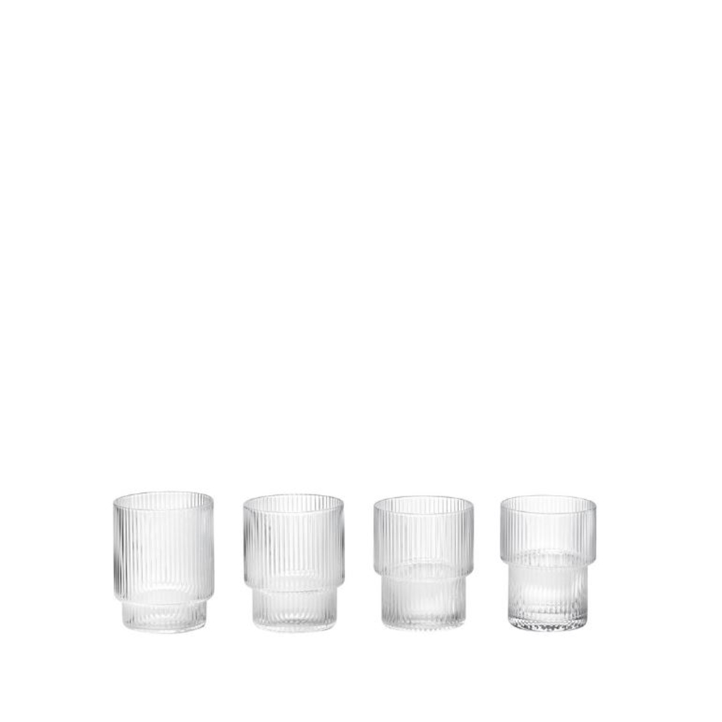 Ripple Glasses Set of 4