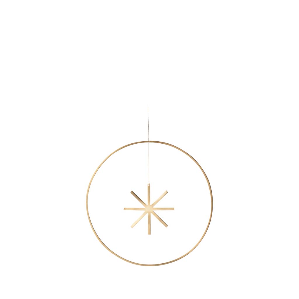 Winterland Brass Star - Large