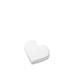 [FSDL01800] Silver  Icon Charm Heart