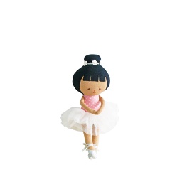 [KDAL02200] Baby Ballerina 25cm, Pink Spot