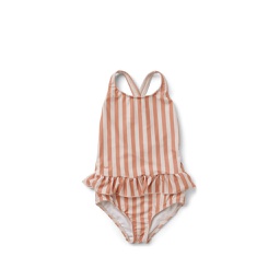 [KDLW06401] Amara Swimsuit: Coral Blush/Creme de la Creme