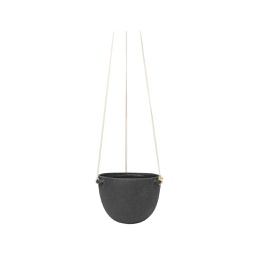 [HDFM14801] Speckle Hanging Pot, Large Black