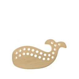 [KDBV00400] Whale Lacing Toy