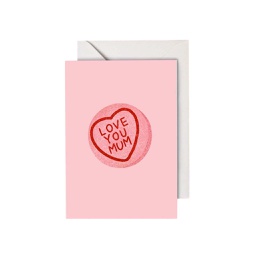 [STPS10300] Love You Mum, Greeting Card