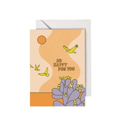 [STPS11400] So Happy For You, Greeting Card