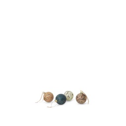 [SDFM03900] Marble Baubles, Set of 4