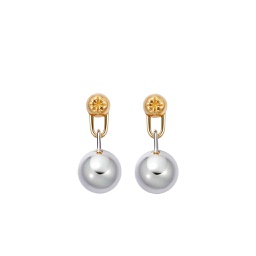 [FSAC19201] Gold and Silver Aurora Drop Earrings