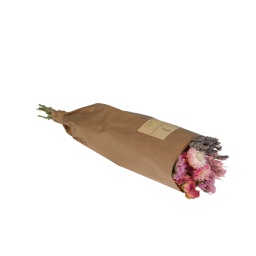 [HDFL02201] Dried Flowers Market More Bouquet - Pink