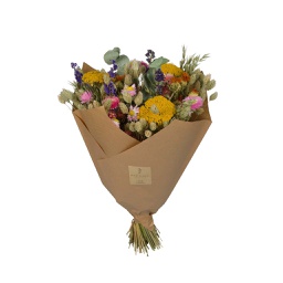 [HDFL02301] Dried Flowers Classic Bouquet - Multi