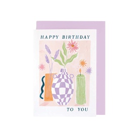 [STSP01100] Still Life Birthday, Greeting Card